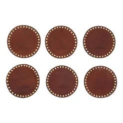 CASA Set Of 6 Round Coasters