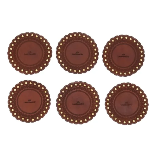 CASA Set Of 6 Round Coasters