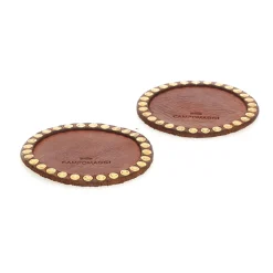 CASA Set Of 2 Round Coasters