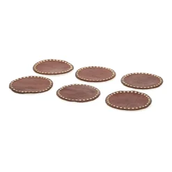 CASA Set Of 6 Round Coasters