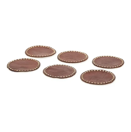 CASA Set Of 6 Round Coasters