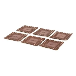 CASA Set Of 6 Square Coasters
